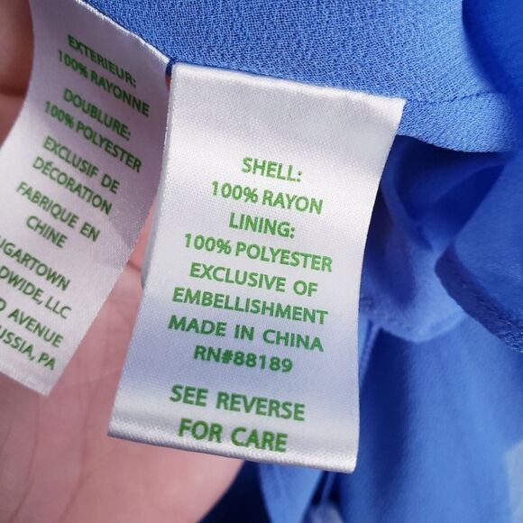 Lilly Pulitzer Beacon Blue Rhinestone Owens Dress - Picture 8 of 10